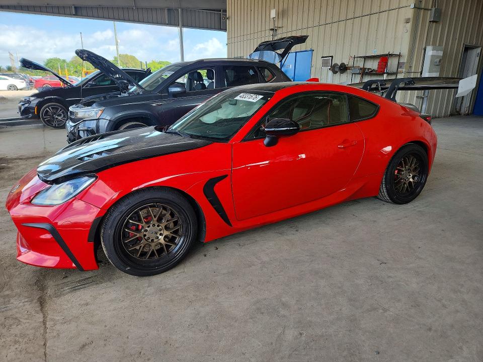 2022 Toyota Gr 86 VIN JF1ZNBC13N8751617 COPART salvage auction — FRONT END, Salvage Title, sold $15 on 2026-07-29 (photo 1)