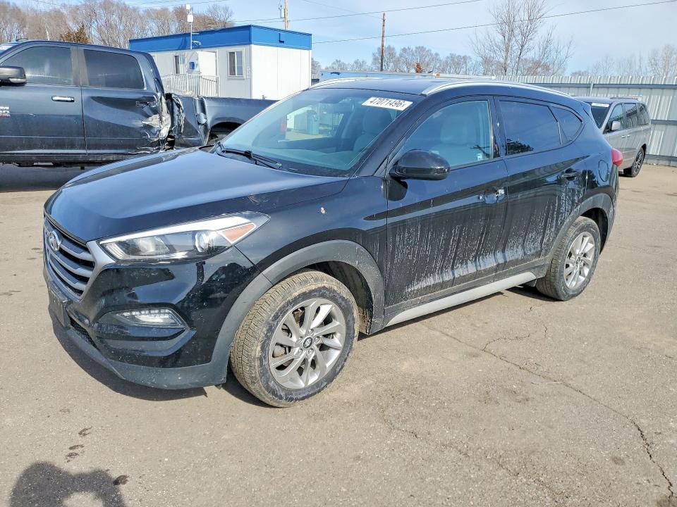 2018 Hyundai Tucson VIN KM8J3CA40JU674640 COPART salvage auction — VANDALISM, Wv - Salvage Certificate, sold $300 on 2026-07-21 (photo 1)