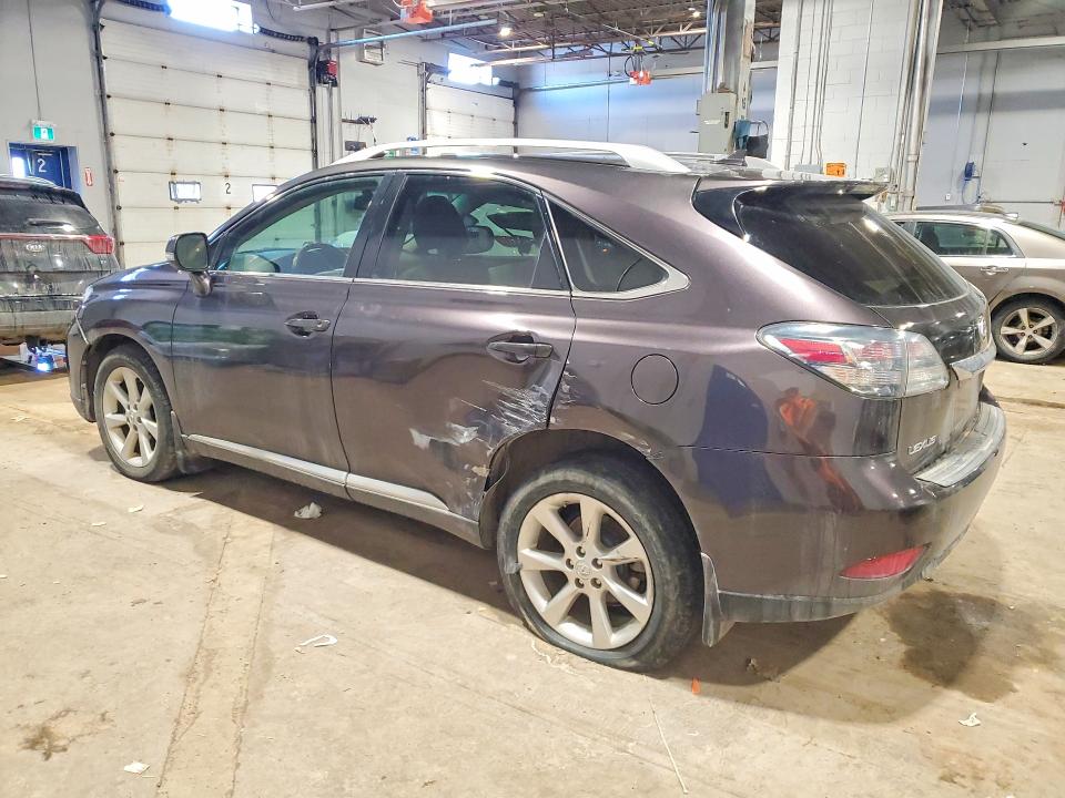 2010 Lexus Rx VIN 2T2BK1BA8AC008509 COPART salvage auction — FRONT END, Ns - Rebuild Vehicle, sold $5,400 on 2026-07-02 (photo 2)