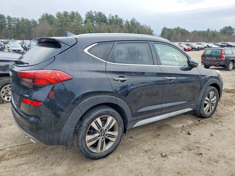 2021 Hyundai Tucson VIN KM8J3CALXMU307367 COPART salvage auction — ROOF, Ma - Cert Of Title-Salvage, sold $6,300 on 2026-07-27 (photo 3)