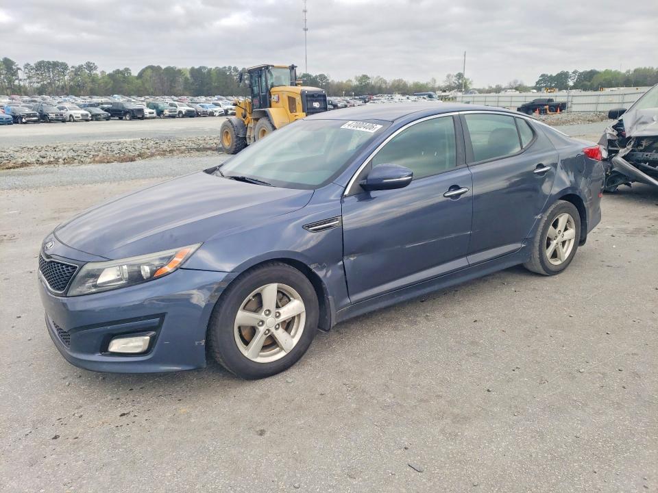 2015 Kia Optima VIN 5XXGM4A73FG471377 COPART salvage auction — SIDE, Nc - Salvage Certificate Of Title, sold $850 on 2026-07-09 (photo 1)