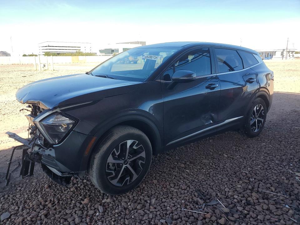 2023 Kia Sportage VIN 5XYK33AF0PG117974 COPART salvage auction — FRONT END, Az - Cert Of Title - Salvage, sold $4,650 on 2026-07-28 (photo 1)
