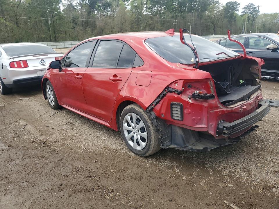 2021 Toyota Corolla VIN 5YFEPMAE8MP198373 COPART salvage auction — REAR END, Id - Salvage Certificate Of Title, sold $3,550 on 2026-07-14 (photo 2)