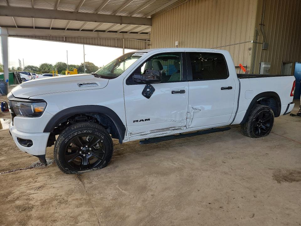 2023 Ram 1500 VIN 1C6RRFFG8PN701331 COPART salvage auction — SIDE, Fl - Cert Of Title Slvg Rebuildable, sold $5,900 on 2026-08-12 (photo 1)