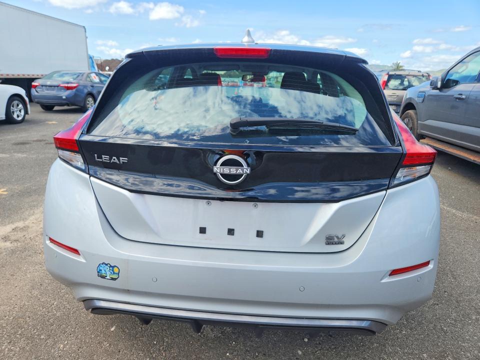 2025 Nissan Leaf VIN 1N4CZ1CV3SC557606 COPART salvage auction — WATER/FLOOD, HI - CERTIFICATE OF SALVAGE, sold $1,750 on 2026-07-27 (photo 6)