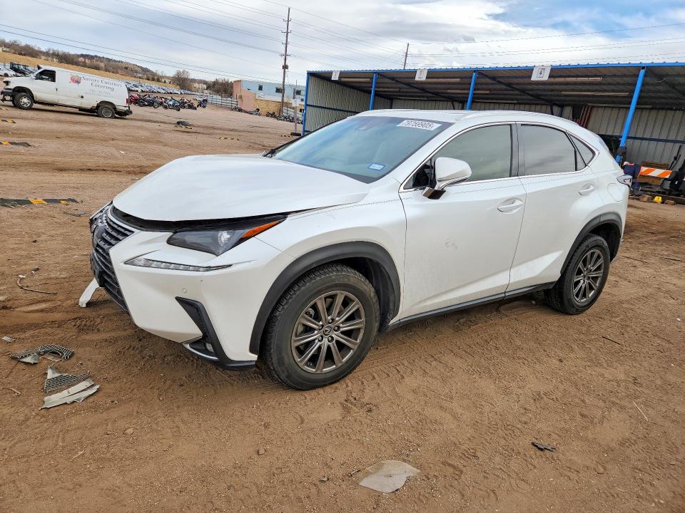 2019 Lexus Nx VIN JTJYARBZ5K2157107 COPART salvage auction — FRONT END, Tx - Salvage Vehicle Title, sold $6,500 on 2026-07-08 (photo 1)