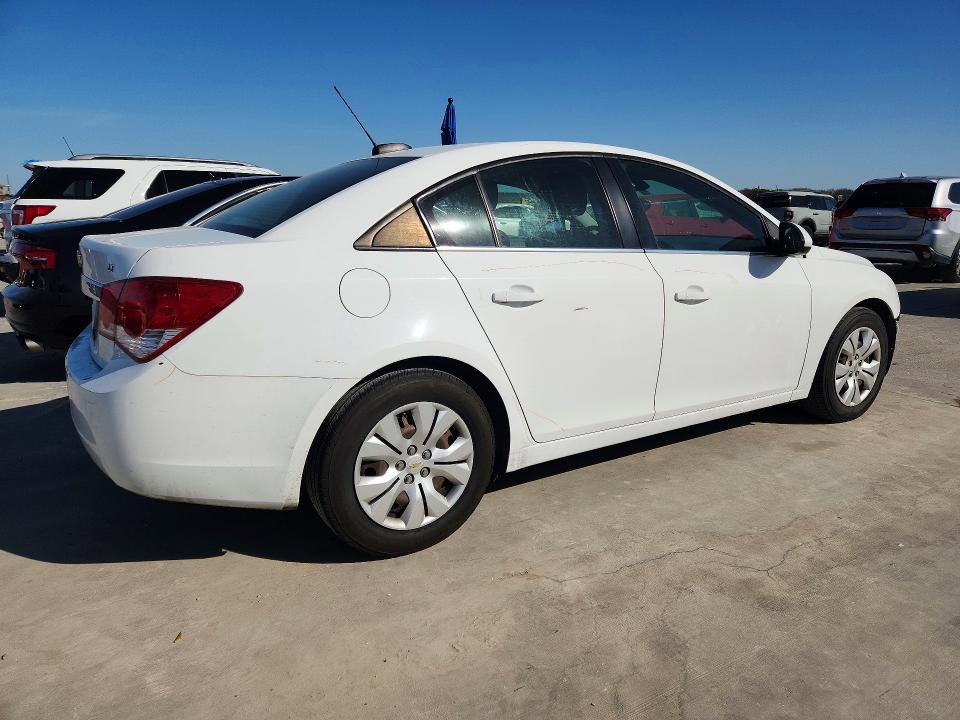 2016 Chevrolet Cruze VIN 1G1PE5SB9G7102726 COPART salvage auction — FRONT END, Tx - Salvage Vehicle Title, sold $950 on 2026-07-02 (photo 3)