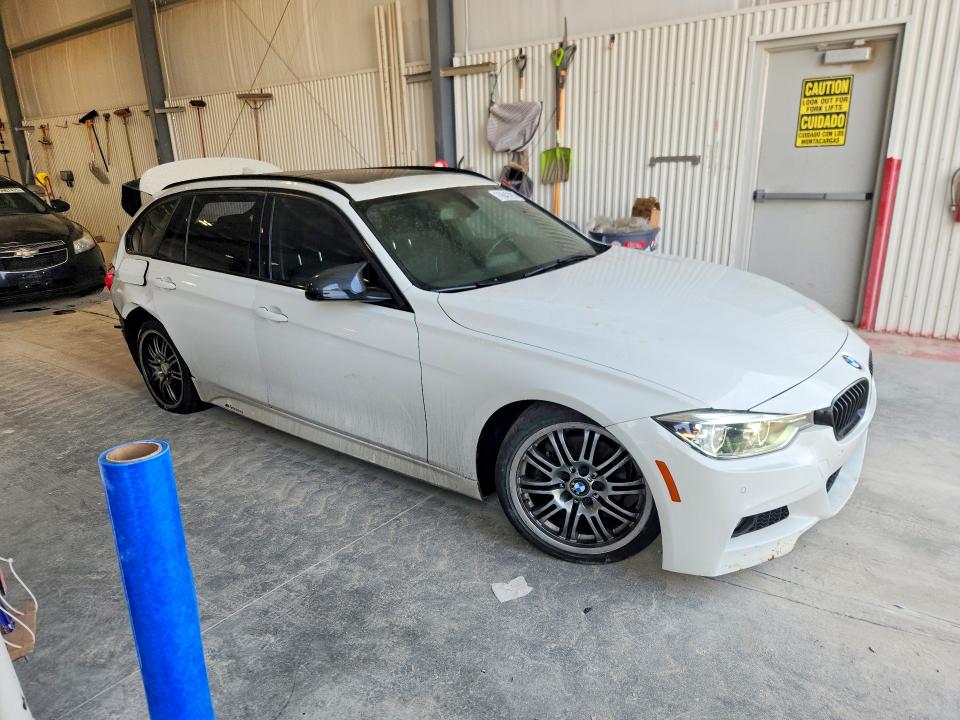 2017 BMW 3er VIN WBA8K3C3XHA022546 COPART salvage auction — REAR END, Ne - Cert Of Title-Salvage, sold $3,600 on 2026-07-14 (photo 4)