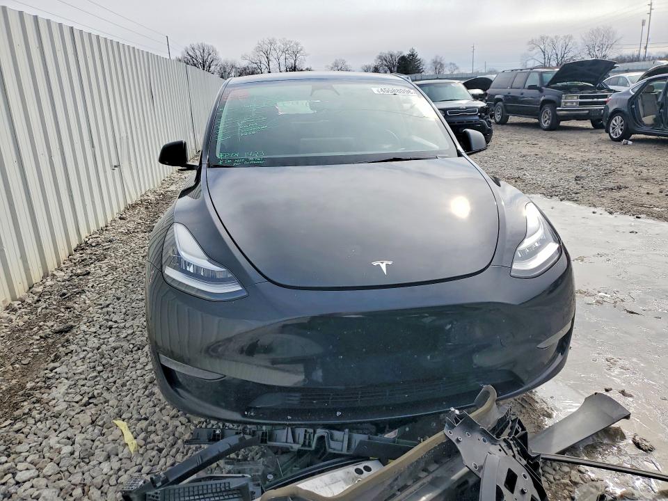 2022 Tesla Model y VIN 7SAYGDEE6NA016142 COPART salvage auction — REAR END, Oh - Cert Of Title-Salvage, sold $7,000 on 2026-07-24 (photo 5)