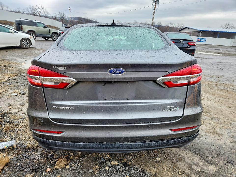 2019 Ford Fusion VIN 3FA6P0LU0KR204715 COPART salvage auction — NORMAL WEAR, Ny - Cert Of Title-Rebuilt Salvage (P), sold $1,200 on 2026-07-02 (photo 6)