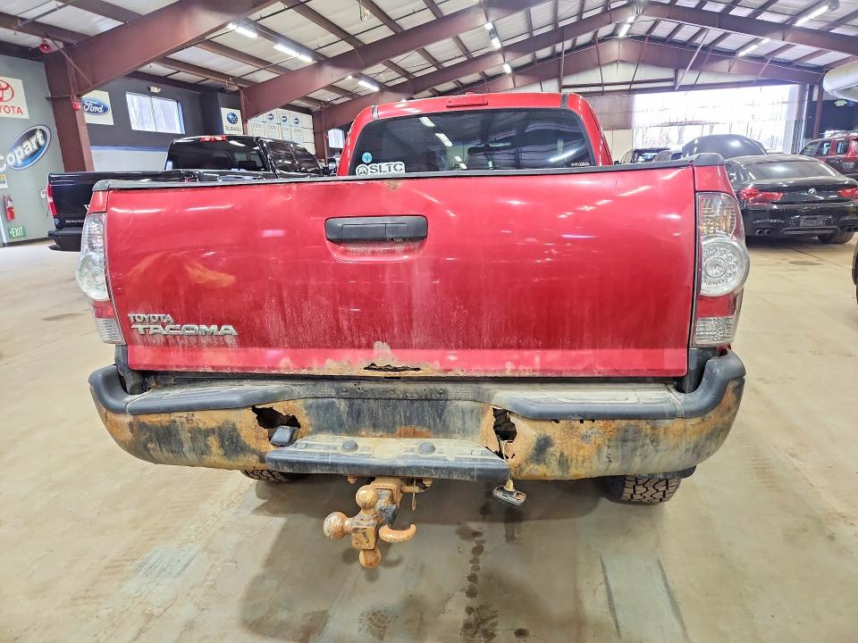 2009 Toyota Tacoma VIN 5TEUX42N99Z649466 COPART salvage auction — MINOR DENT/SCRATCHES, VT - CERTIFICATE OF TITLE (P), sold $3,650 on 2026-07-14 (photo 6)