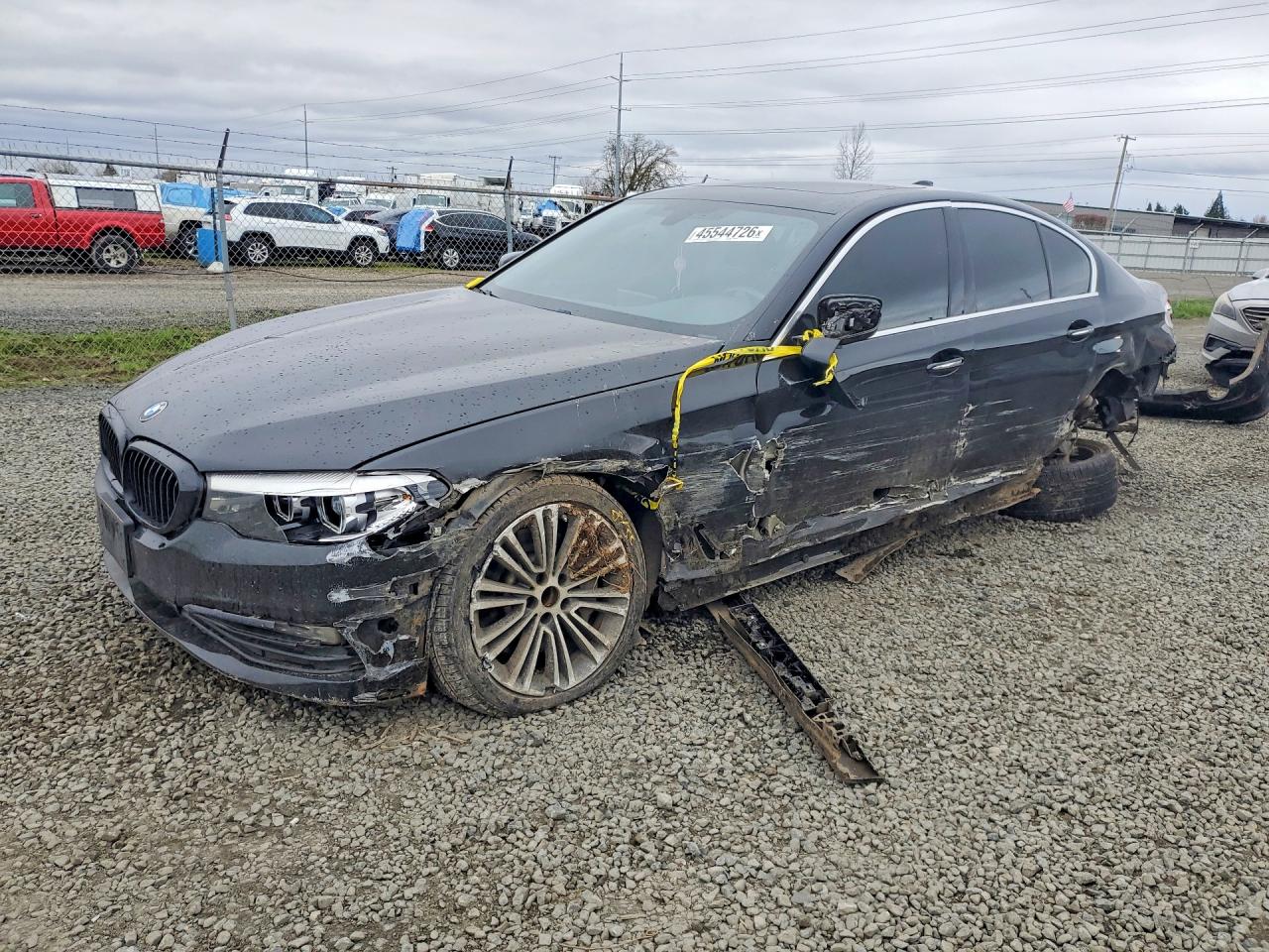 2018 BMW 5 Series VIN WBAJA5C55JWA57637 — COPART salvage auction photo