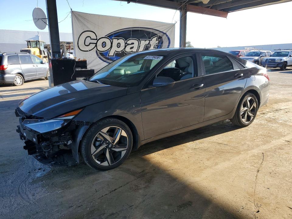 2023 Hyundai Elantra VIN KMHLN4AJXPU078703 COPART salvage auction — FRONT END, Salvage Title, sold $6,700 on 2026-07-21 (photo 1)