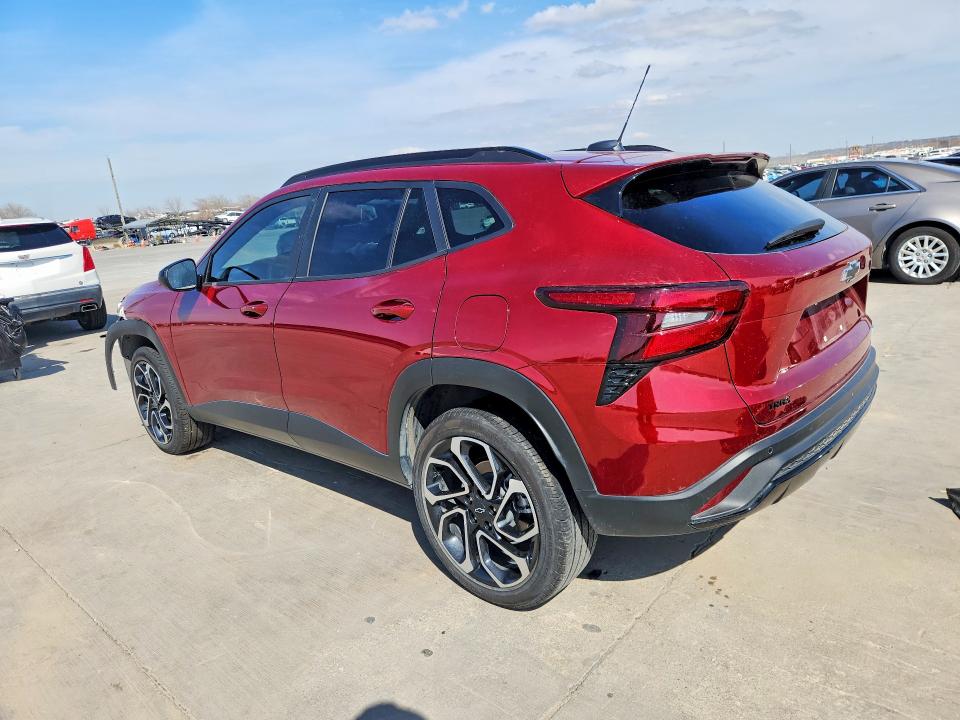 2025 Chevrolet Trax VIN KL77LJEP3SC158638 COPART salvage auction — FRONT END, TX - CERTIFICATE OF TITLE, sold $7,500 on 2026-07-02 (photo 2)