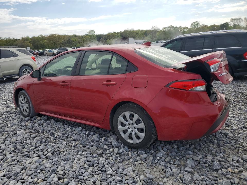 2021 Toyota Corolla VIN JTDEPMAE2MJ160769 COPART salvage auction — REAR END, Ga - Cert Of Title-Salvage, sold $3,950 on 2026-07-09 (photo 2)