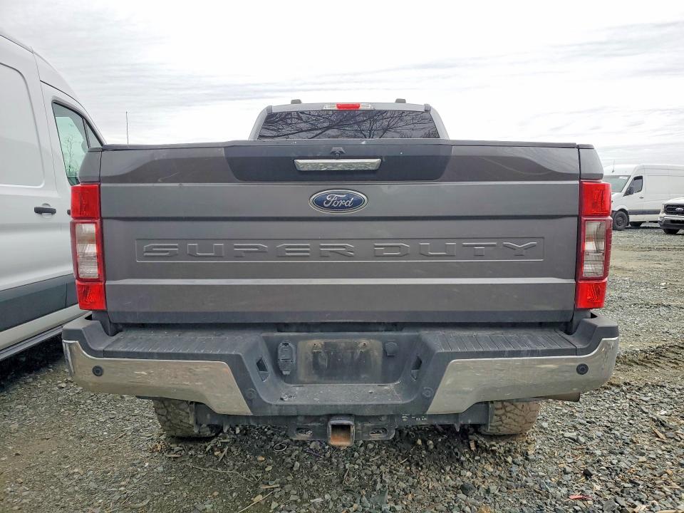 2022 Ford F-250 super duty VIN 1FT7W2BT1NEC73099 COPART salvage auction — ENGINE BURN, Md - Cert Of Salvage > 75% Damage, sold $5,100 on 2026-07-02 (photo 6)