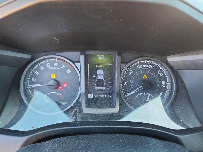 2017 Toyota Tacoma VIN 5TFCZ5AN8HX077826 COPART salvage auction — FRONT END, Al - Cert Of Title-Salvage Title, sold $7,700 on 2026-07-29 (photo 9)