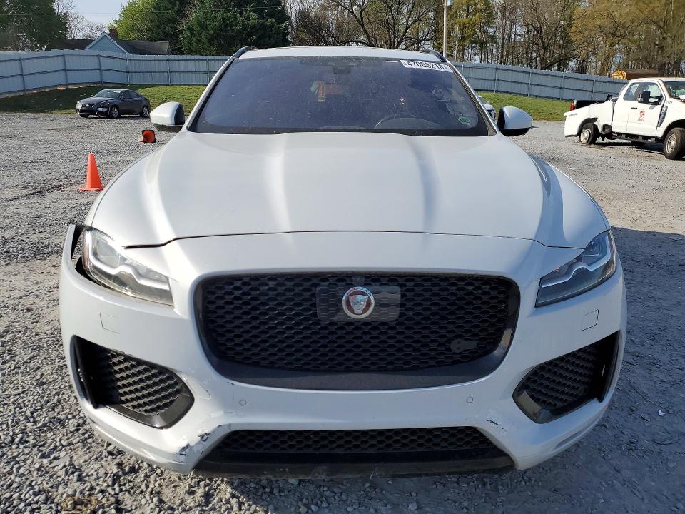 2020 Jaguar F-pace VIN SADCM2FV0LA616977 COPART salvage auction — FRONT END, Nc - Dealer Only Clean Title, sold $6,300 on 2026-07-14 (photo 5)