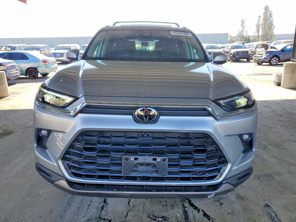2024 Toyota Highlander VIN 5TDAAAB59RS037851 COPART salvage auction — Rear End, CA - SALVAGE CERTIFICATE, sold $18,700 on 2026-05-28 (photo 5)