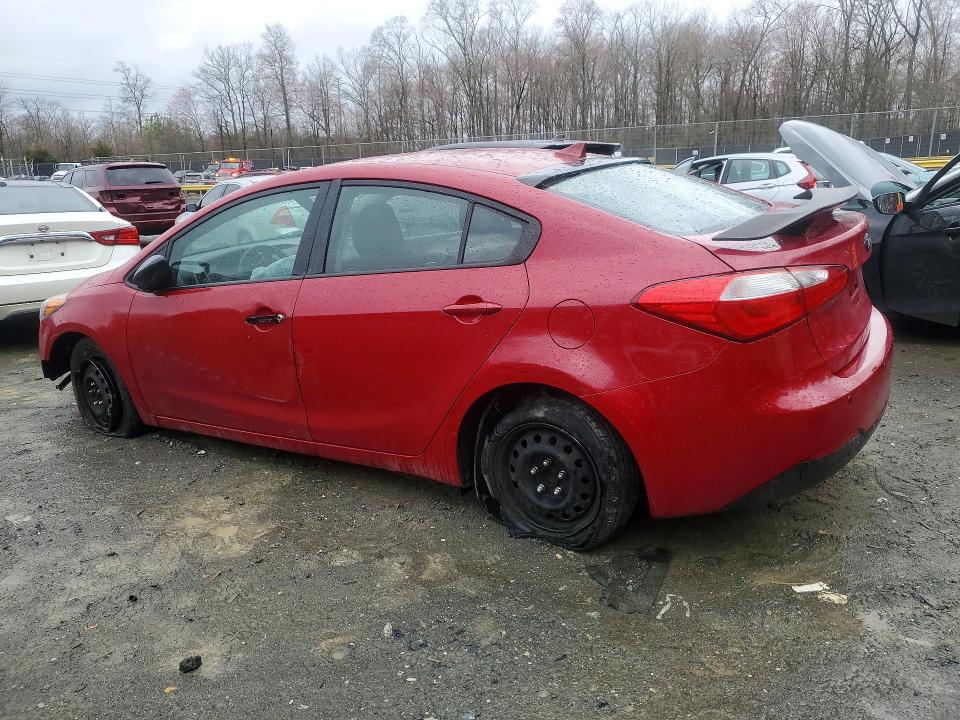 2016 Kia Forte VIN KNAFK4A69G5609290 COPART salvage auction — SIDE, Md - Cert Of Salvage < 75% Damage, sold $525 on 2026-07-28 (photo 2)