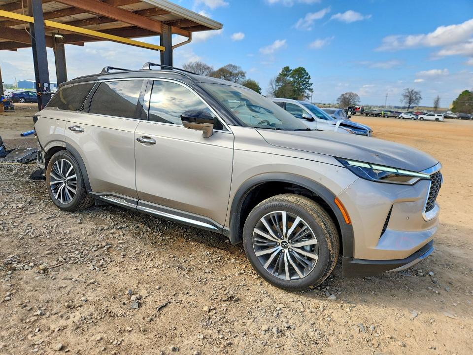 2025 Infiniti Qx60 VIN 5N1AL1HU8SC357724 COPART salvage auction — REAR END, Al - Cert Of Title-Salvage Title, sold $15,600 on 2026-07-22 (photo 4)
