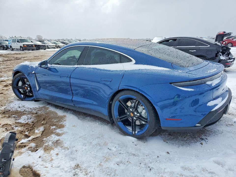 2021 Porsche Taycan VIN WP0AB2Y19MSA44258 COPART salvage auction — FRONT END, Il - Salvage Certificate, sold $24,100 on 2026-07-16 (photo 2)