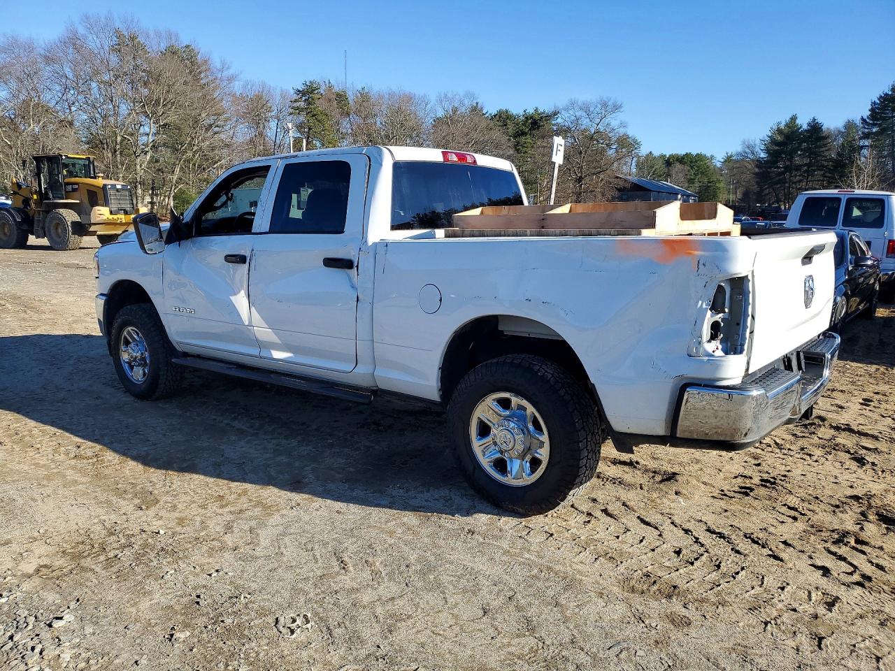 2022 Ram 2500 VIN 3C6UR5CJ6NG365821 COPART salvage auction — Rear End, NC - CERTIFICATE OF TITLE, sold $15,000 on 2026-05-02 (photo 2)