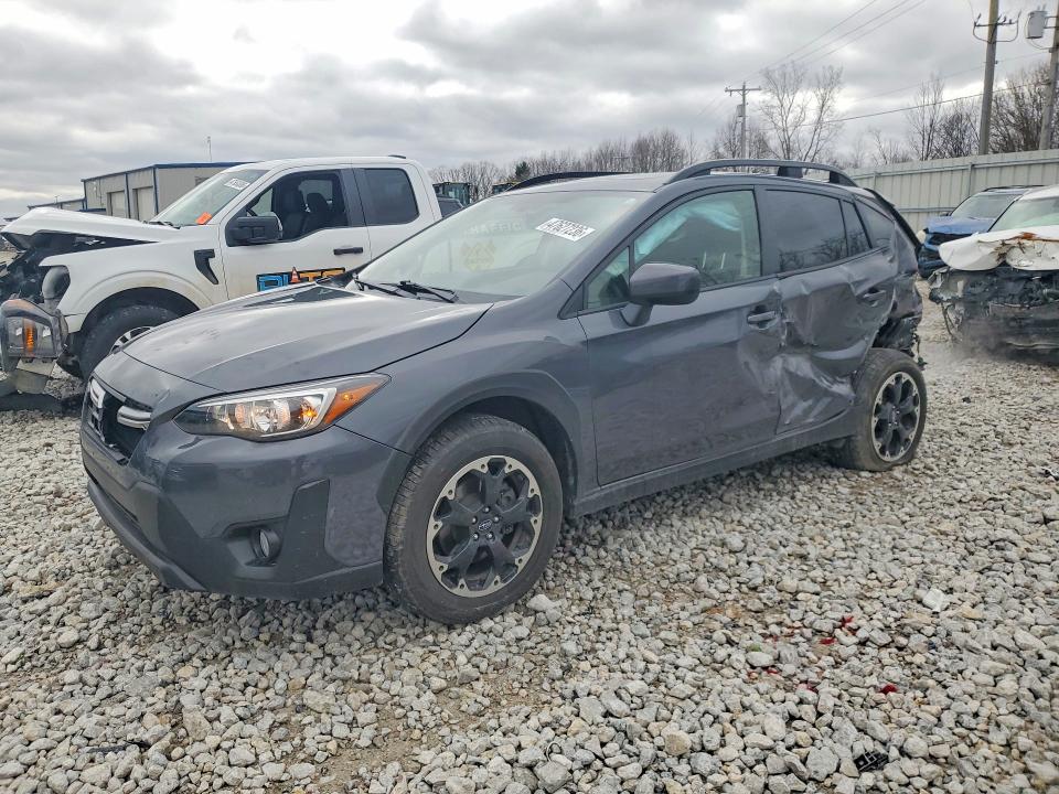 2022 Subaru Xv VIN JF2GTAEC1N8223432 COPART salvage auction — SIDE, Mi - Scrap Certificate Of Title, sold $3,500 on 2026-07-09 (photo 1)
