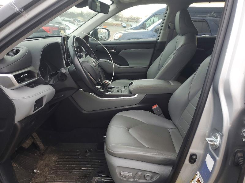 2021 Toyota Highlander VIN 5TDGZRBH2MS081968 COPART salvage auction — MISSING/ALTERED VIN, Nj - Cert Of Title-Salvage, sold $18,000 on 2026-07-10 (photo 7)