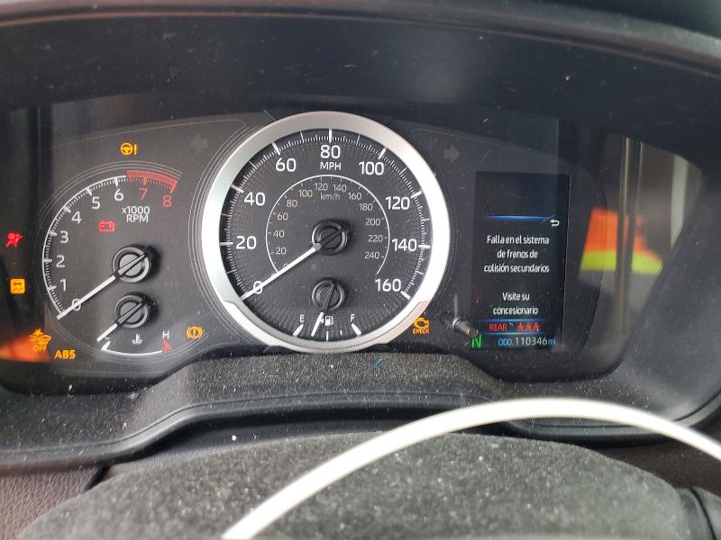 2022 Toyota Corolla VIN 5YFEPMAE4NP338632 COPART salvage auction — FRONT END, Fl - Certificate Of Destruction, sold $2,950 on 2026-07-13 (photo 9)