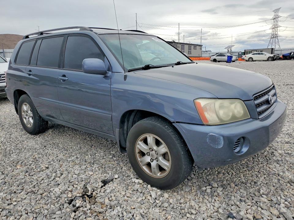 2003 Toyota Highlander VIN JTEGF21A330101503 COPART salvage auction — MINOR DENT/SCRATCHES, NV - SALVAGE TITLE, sold $850 on 2026-07-22 (photo 4)