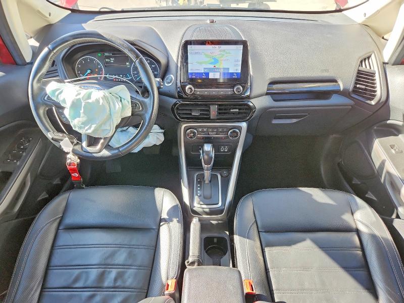 2020 Ford Ecosport VIN MAJ6S3KL8LC389749 COPART salvage auction — FRONT END, Co - Public - Salvage Title, sold $1,050 on 2026-07-08 (photo 8)