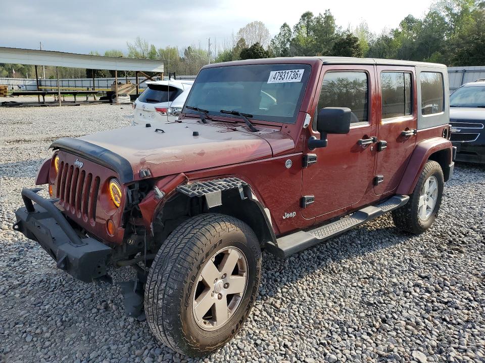 2007 Jeep Wrangler / VIN 1J8GA59147L113973 COPART salvage auction — FRONT END, TN - SALVAGE CERTIFICATE, sold $3,250 on 2026-07-09 (photo 1)