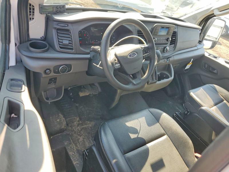 2024 Ford Transit VIN 1FTYE1Y89RKB37556 COPART salvage auction — FRONT END, Il - Salvage Certificate, sold $9,400 on 2026-07-29 (photo 8)