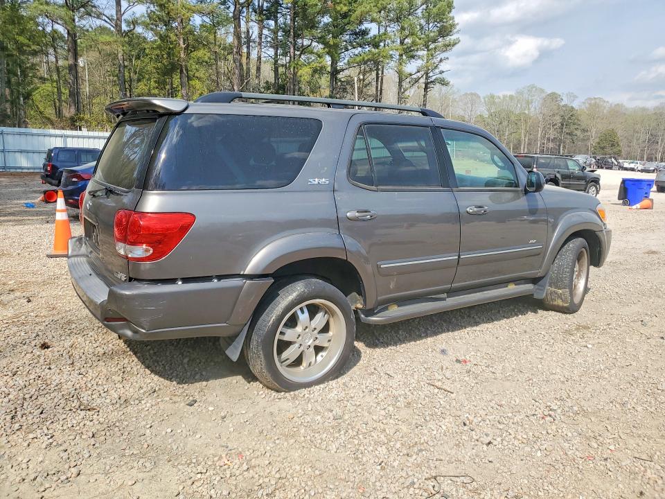 2007 Toyota Sequoia VIN 5TDZT34A77S292708 COPART salvage auction — FRONT END, Nc - Salvage Cert-Rebuilt, sold $850 on 2026-07-06 (photo 3)