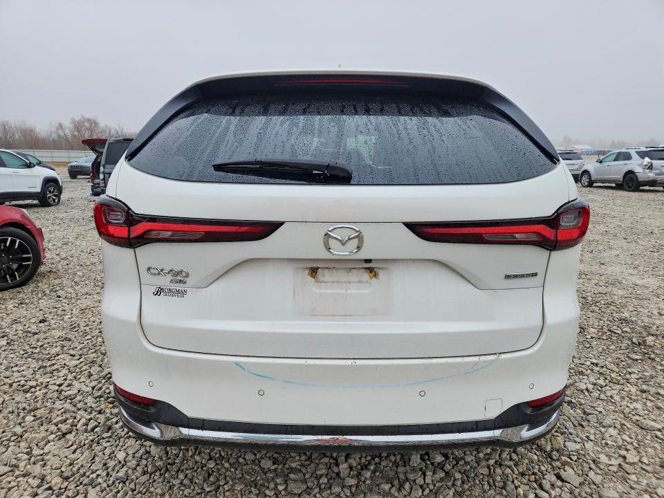 2024 Mazda Cx-90 VIN JM3KKEHD1R1101781 COPART salvage auction — SIDE, Mi - Cert Of Title-Salvage Vehicle, sold $8,300 on 2026-07-02 (photo 6)
