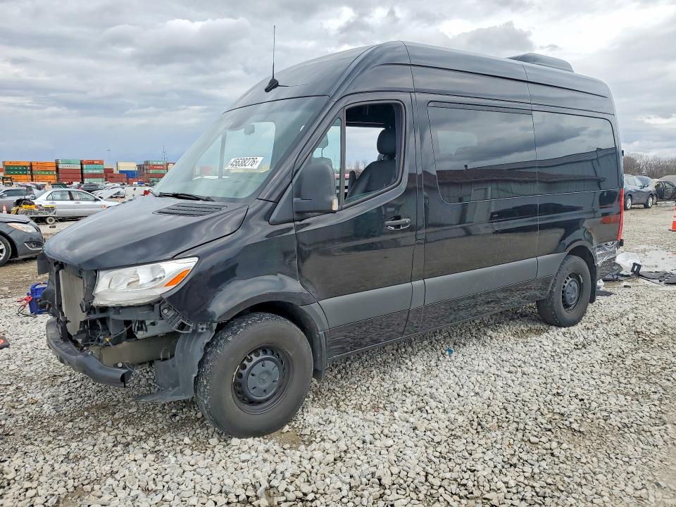 2024 Mercedes-benz Sprinter VIN W1Z4NFHY7RP660144 COPART salvage auction — FRONT END, Oh - Cert Of Title-Salvage, sold $19,900 on 2026-07-08 (photo 1)