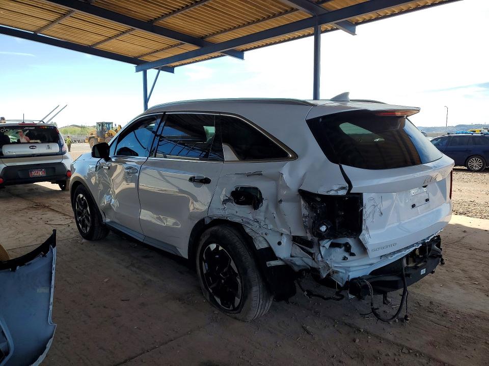 2025 Kia Sorento VIN 5XYRL4JC1SG365606 COPART salvage auction — REAR END, Id - Salvage Certificate Of Title, sold $175 on 2026-07-21 (photo 2)