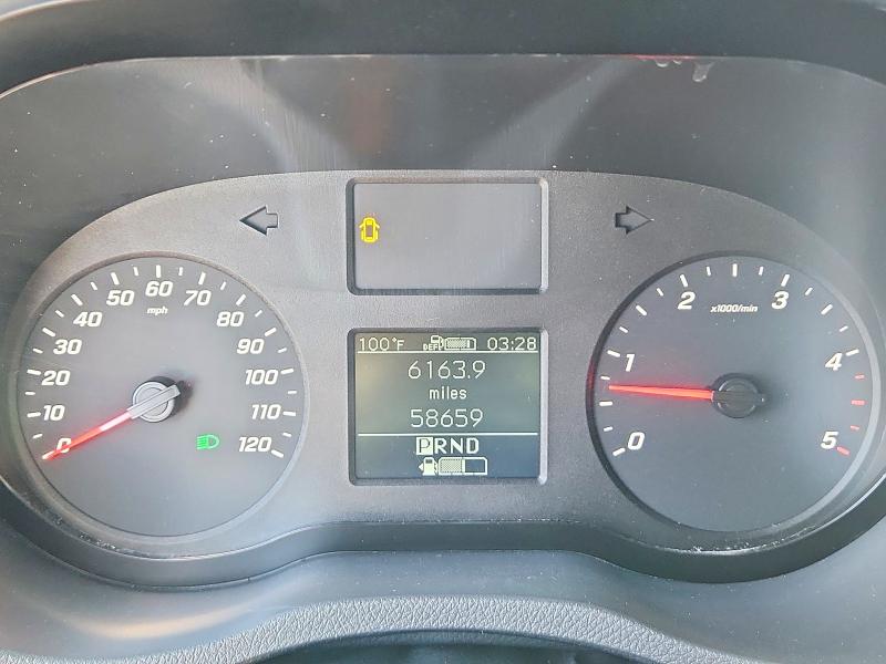 2020 Mercedes-benz Sprinter VIN W1W4ECHY2LT039419 COPART salvage auction — REAR END, Tx - Certificate Of Title (P), sold $16,900 on 2026-07-09 (photo 9)