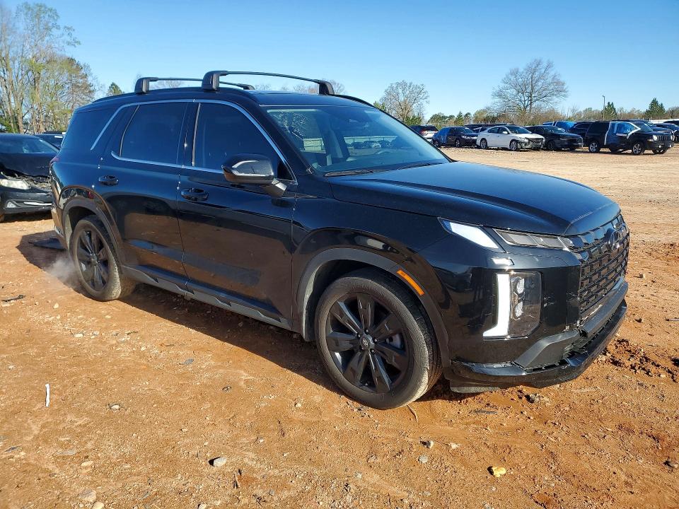 2025 Hyundai VIN KM8R3DGE8SU943106 COPART salvage auction — REAR END, Nc - Salvage Certificate Of Title, sold $16,500 on 2026-07-20 (photo 4)