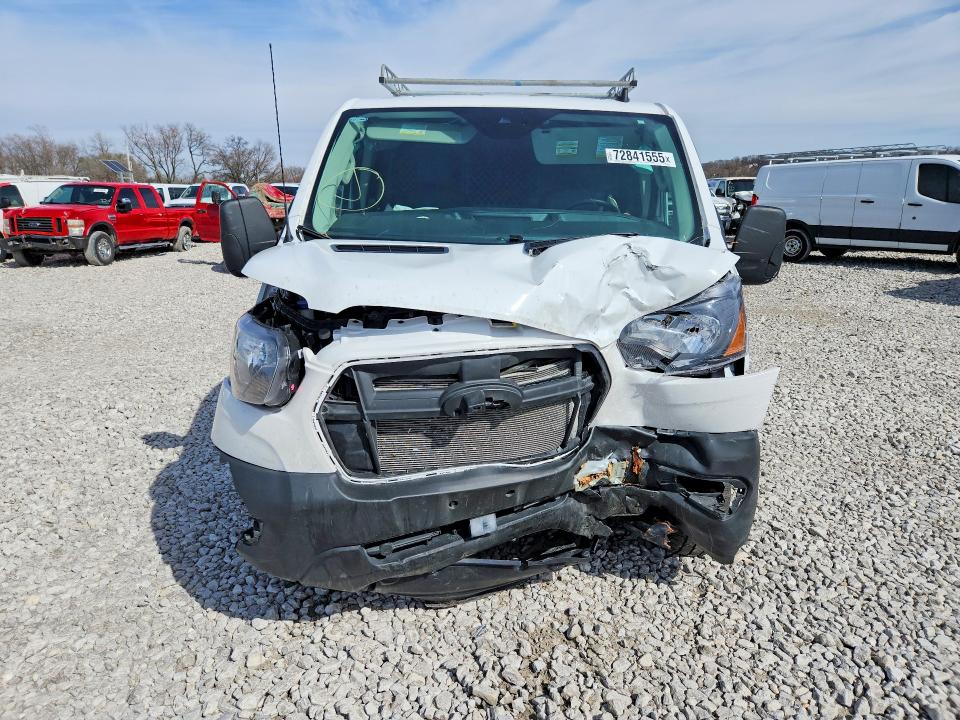 2025 Ford Transit VIN 1FTBR1Y86SKA45675 COPART salvage auction — FRONT END, Il - Salvage Certificate, sold $3,200 on 2026-07-29 (photo 5)