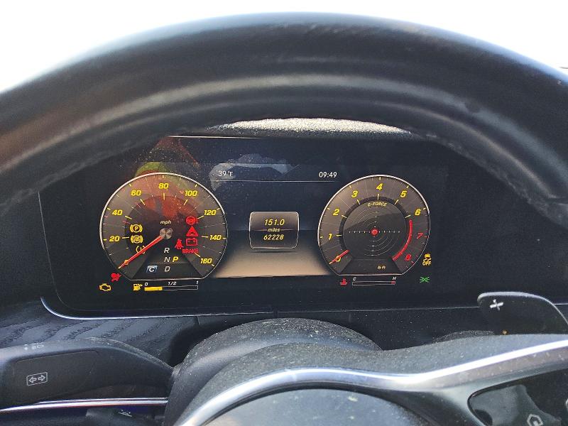 2020 Mercedes-benz E-class VIN WDDZF8EB9LA705687 COPART salvage auction — FRONT END, Ga - Certificate Of Title, sold $6,700 on 2026-07-02 (photo 9)