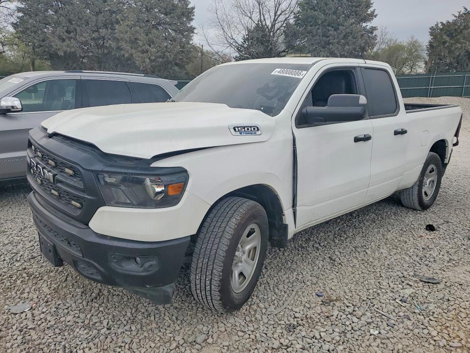 2024 Ram 1500 VIN 1C6SRECG4RN213920 COPART salvage auction — ALL OVER, Tn - Certificate Of Title (P), sold $12,500 on 2026-07-09 (photo 1)