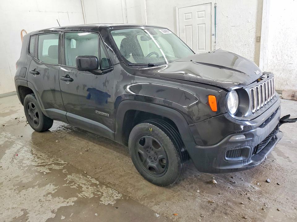 2015 Jeep Renegade VIN ZACCJBAT0FPB65911 COPART salvage auction — FRONT END, Tn - Certificate Of Title, sold $1,150 on 2026-07-07 (photo 4)