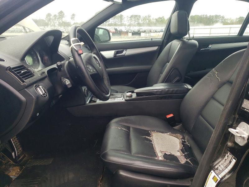 2008 Mercedes-benz C class VIN WDDGF81X38F142297 COPART salvage auction — FRONT END, NC - DEALER ONLY CLEAN TITLE, sold $600 on 2026-07-28 (photo 7)