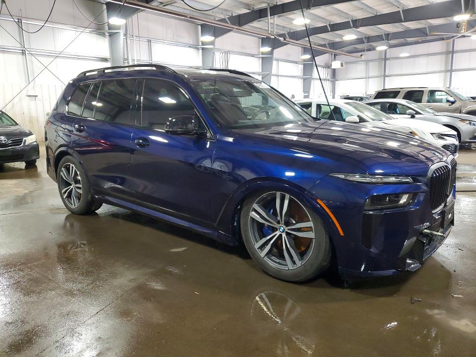 2025 BMW X7 VIN 5UX33EM09S9Y51416 COPART salvage auction — UNDERCARRIAGE, ND - CERT OF TITLE - SALVAGE VEHICL, sold $59,000 on 2026-07-07 (photo 4)
