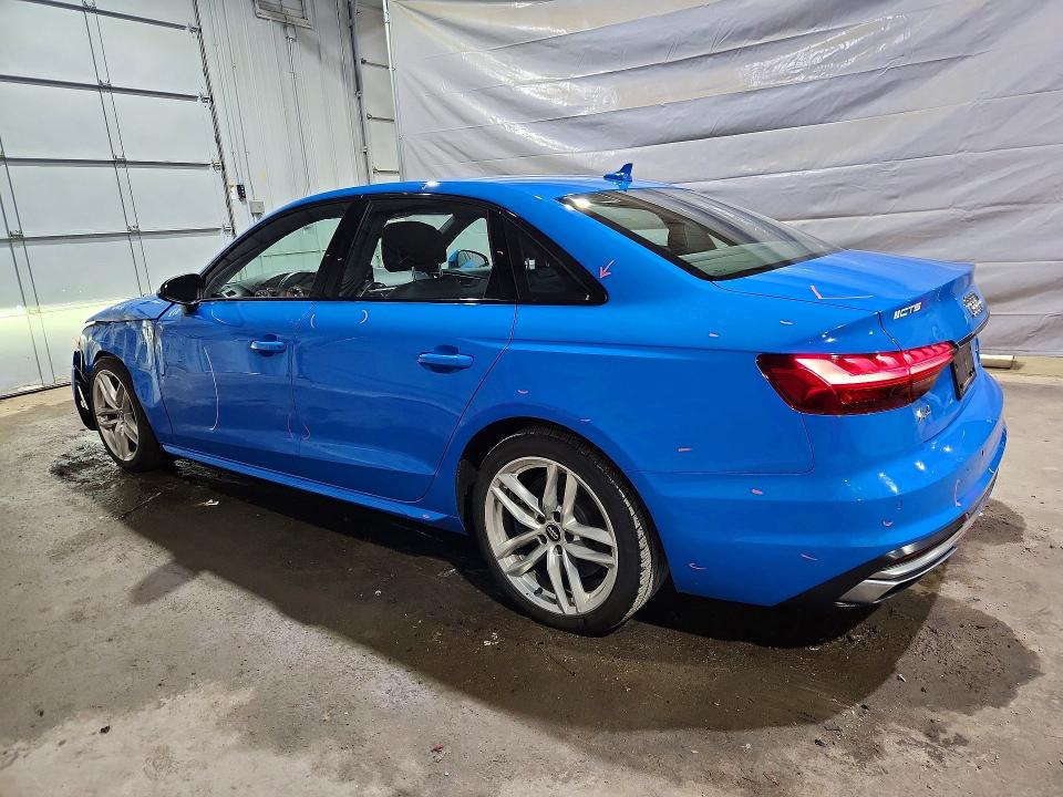 2020 Audi A4 VIN WAUENAF4XLN009395 COPART salvage auction — FRONT END, Wv - Salvage Certificate, sold $8,100 on 2026-07-07 (photo 2)