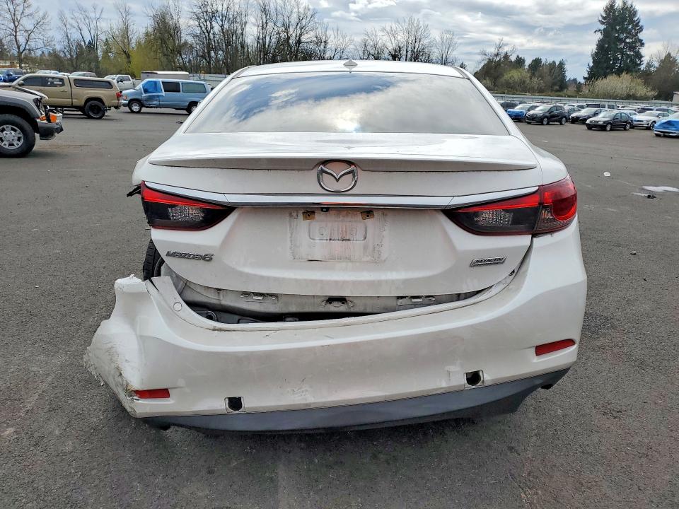 2015 Mazda VIN JM1GJ1W50F1216356 COPART salvage auction — REAR END, ID - SALVAGE CERTIFICATE OF TITLE, sold $2,050 on 2026-07-08 (photo 6)