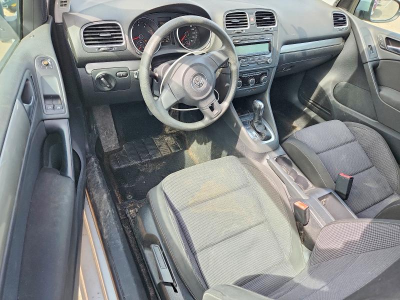 2012 Volkswagen Golf VIN WVWBB7AJXCW252715 COPART salvage auction — VANDALISM, Ma - Cert Of Title-Slvg Repair Thft, sold $200 on 2026-07-29 (photo 8)