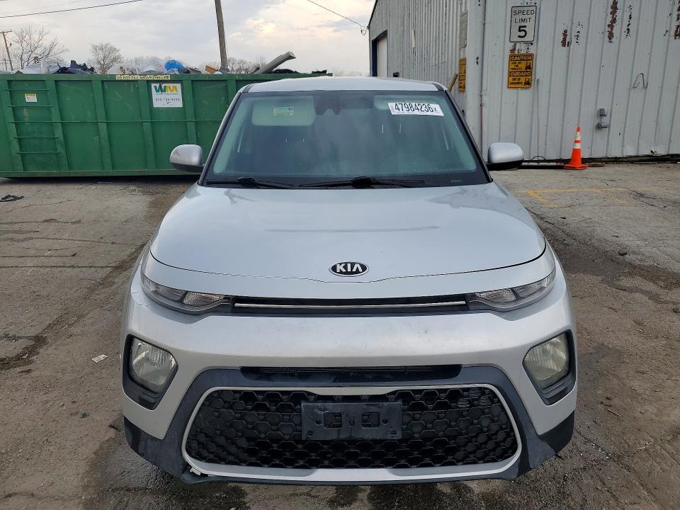 2021 Kia Soul VIN KNDJ23AU2M7772885 COPART salvage auction — REAR END, Il - Salvage Certificate, sold $2,450 on 2026-07-10 (photo 5)